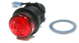 True Waterproof IP65 Loud Buzzer Alarm 100db Flashing Bright LED 12V Boat Plug Engine AL1WP