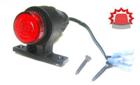 Highly Waterproof IP65 Pulsating 100db Tonal Alarm Buzzer +Bright LED 12V Marine Dash Mount CAL1WP/fpmnt