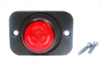 Highly Waterproof IP65 Piezoelectric Tonal Signal 12V Alarm Buzzer + LED Socket Panel #AL1WP