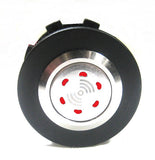 Warning Alarm Loud Buzzer Tone Signal w/ LED 12V Marine Socket Panel SS Face AL2-ss1#