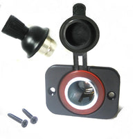 Car Cigarette Lighter Socket & Plug 12V Heavy Duty High Power Flange Mount  #ms6/splg/pba