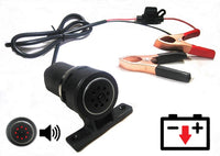 Warning Alarm W/ Mute Switch Prevents Dead Battery 12V Discharge Storage Motorcycle # BAR6M