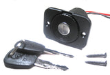 Replacement Key Switch SPST With Waterproof Panel Mount 12V 24V Power Alarm Ignition Engine #SWK3