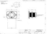 24V Electromechanical Buzzer 400hz Alarm Alert Caution Signal Bell #AL3-24#