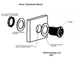 Dead Battery Preventer Tonal Alarm Failure 12V Charge Monitor Panel Socket Mount - 12-vtechnology