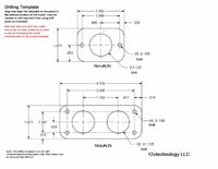 New Double sealed Waterproof Rocker 12 Volt Switch DPST Marine Socket Round IP66 - 12-vtechnology