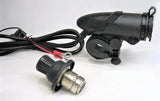 Fits Harley 12V Cigarette Lighter Plug & Socket Outlet Handlebars 7/8 to 1-1/4" - 12-vtechnology