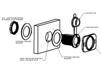 Accessory Lighter Socket 12V Marine Motorcyclew/ Soft White LED & Boot - 12-vtechnology