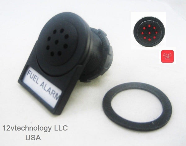 12 Volt Power Failure Blown Fuse Alarm w/ LED Alerts to a Voltage Loss Marine - 12-vtechnology