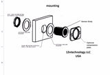 Waterproof Two 2 Pin Wire Terminal Solar Dash Connector Marine 12 Volt Plug Socket - 12-vtechnology