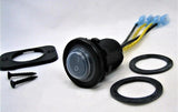 Double sealed Waterproof Rocker 12V Toggle Switch DPST Marine Socket Round IP66 - 12-vtechnology