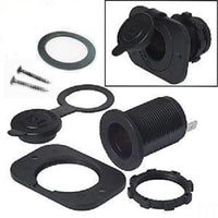 New True Locking Waterproof Motorcycle Cigarette Lighter Socket 12 Volt Marine - 12-vtechnology