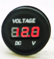 Dual USB Charger, Voltmeter, 12V Lighter Plug Socket, LED Switch + Wires Panel - 12-vtechnology