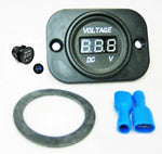 Large Body Rugged 12 /24 DC Voltmeter Digital,Outlet Socket Motorcycle Trucks - 12-vtechnology