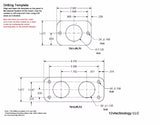 Double sealed Waterproof Rocker 12V Toggle Switch DPST Marine Socket Round IP66 - 12-vtechnology