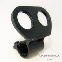 Heavy Nylon Motorcycle Mount 1-1/8" Holes, Handlebars 3/4" , 7/8". 1.0", 1-1/8" - 12-vtechnology