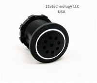 New Labeled Tonal Monitor Alarm Low Battery Failure 12V Charge Socket Marine - 12-vtechnology