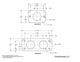 Dash Socket 12 Volt Power Plug Outlet Surface Panel Mounting Plate - 12-vtechnology