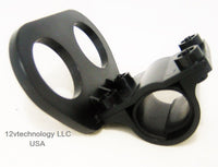 Heavy Nylon Motorcycle Mount 1-1/8" Holes, Handlebars 3/4" , 7/8". 1.0", 1-1/8" - 12-vtechnology