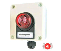 Bilge Engine Warning Marine Alarm Flashing LEDs 80 db Waterproof Bulkhead 12V #CAL1/Encl2/LBL