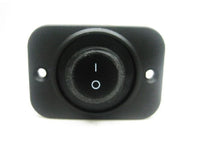 Bellows Type Waterproof Rocker Switch SPST Marine Panel Socket Round 12 Volt On Off #swblk1