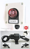 Clamp On Side Mount Bilge Float Switch + Alarm Flashing LED 80 db Waterproof 12V  #CAL1/Encl2/LBL/SWFLT1