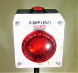 Ultra Loud 125 db Siren Sump Pump Alarm Flashing LEDs w/ Mute Well Overflow Sewage #smpa3