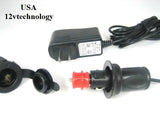 Fits Hella BMW Powerlet Motorcycle  Automatic Smart Battery 12 V Trickle Charger - 12-vtechnology